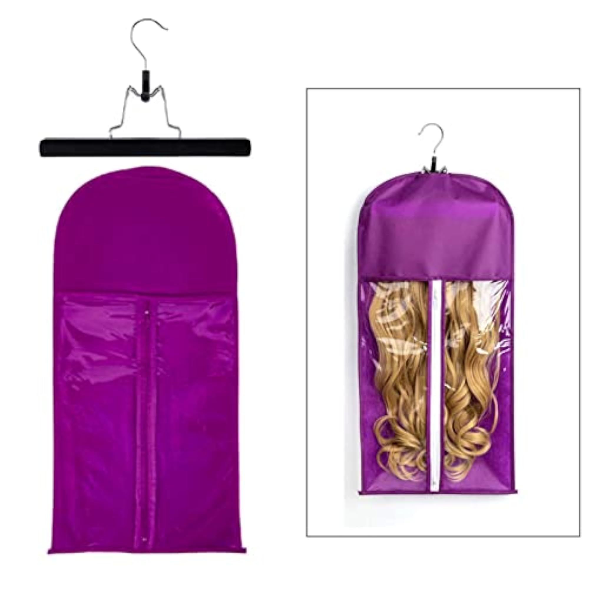 Hair Extension Storage Bag Waterproof for Home Salon Use